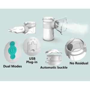 Cough Cold Pediatric Portable Nebulizer With Vibrating Mask Portable Nozzle