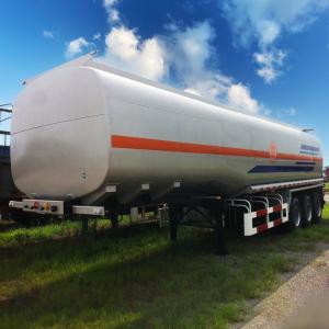 3 Axles 45000L 29t Aluminum Tanker Trailers For Sale