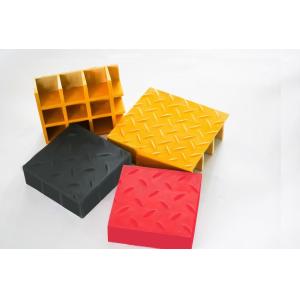 Customizable Fiberglass Grating Panels Molded 1000m2 Technique