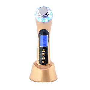 China Skincare Home Use Ultrasonic Facial Beauty Massager Radio Frequency on sale