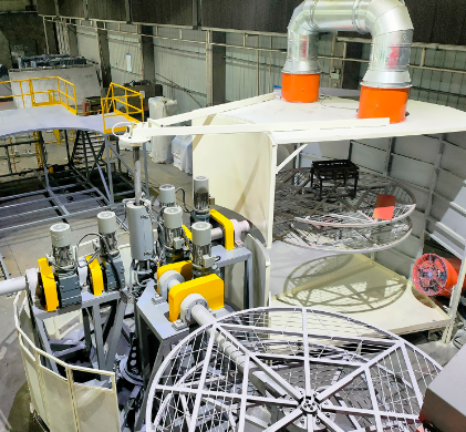 Customized Rotomolding Machine Turret Plastic Rotational Molding Equipment