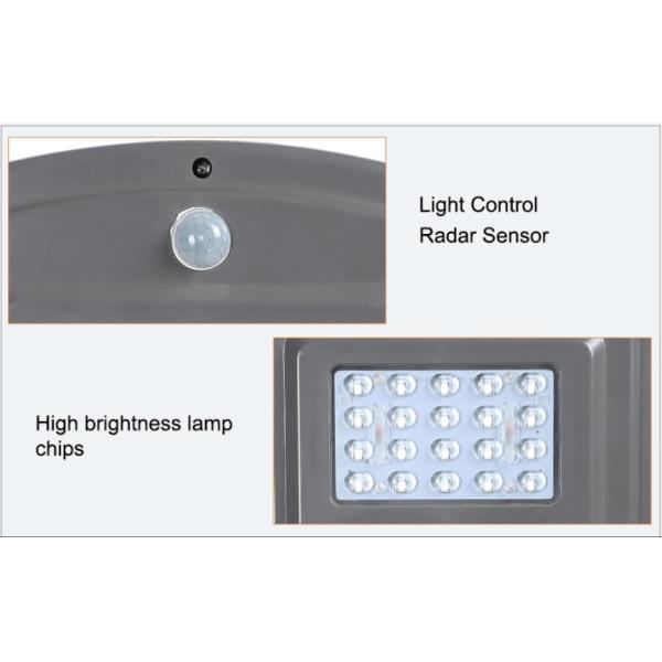 Aluminum Solar Road Lamp IP65 Waterproof , Outdoor LED Highway Lights 40w 60w 90w