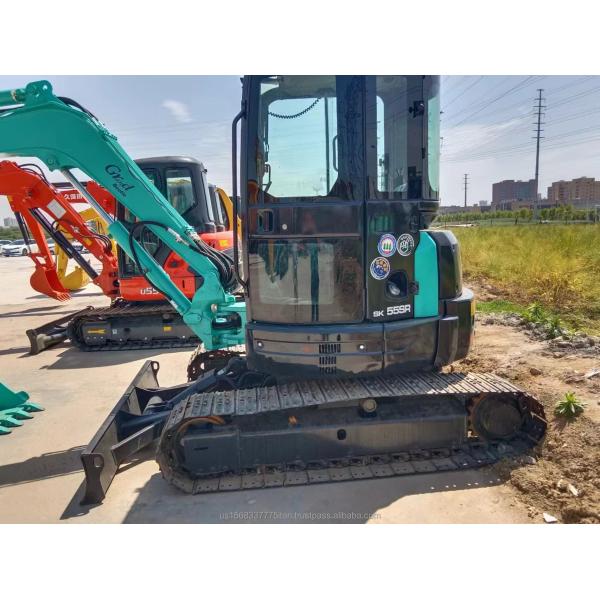 Good Performance 6TON Used Kobelco SK55SR Excavator Hydraulic Construction Machine