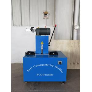 2" Automatic Rubber Hose Cutting Machine With 350*2.8mm Cutting Blade And 2850