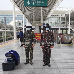 Police Work Safety Smart Temperature Measuring Helmet