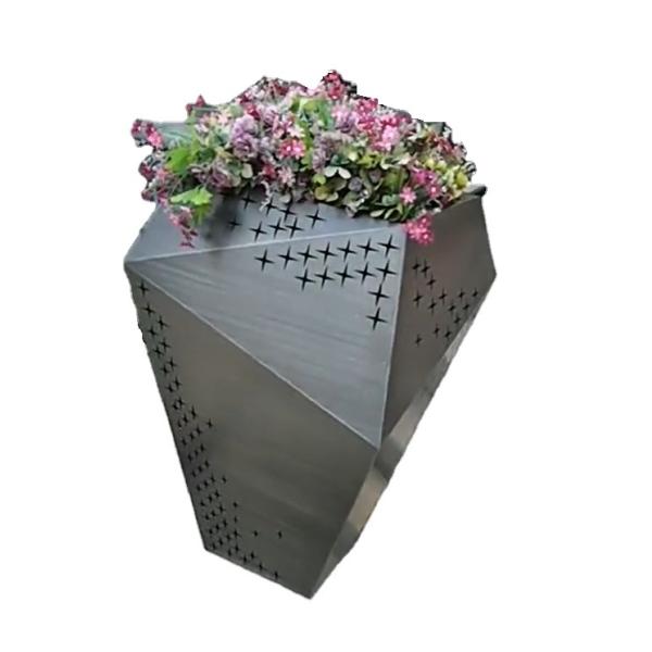 Urban garden decorative metal planters flower pot
