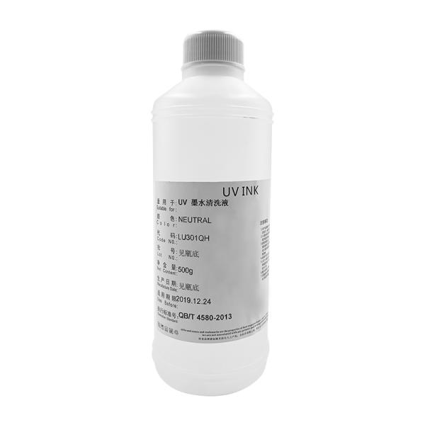500ml/Pcs 1000ml/Pcs UV Ink Cleaning Solution Ink Flush For Konica Toshiba Printhead
