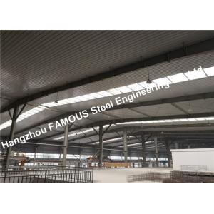 Economic Heavy Steel Structure Workshop And Warehouse With Overhead Bridge