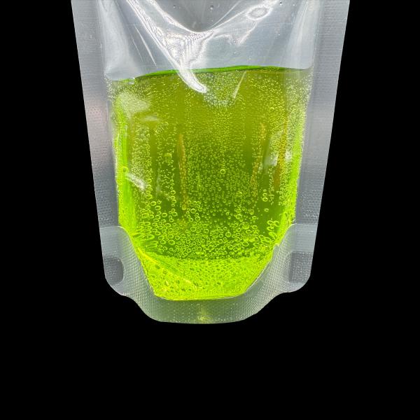 Leak Proof Food Grade Concealable And Reusable Drink Liquid Stand Up Pouches For Fruit Juice