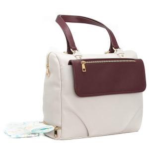 New style luxury leather diaper bag for women