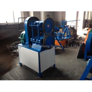 Automatic Waste Tire Strip Cutter Machine 5.5kw 1000kg/h