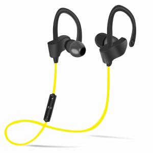 Rechargeable 10m IPX4 Neckband Bluetooth Earphones With Mic