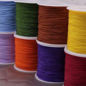 120m 0.8mm Jade Silk Thread Nylon Chinese Knot Line for Jewelry Making and
