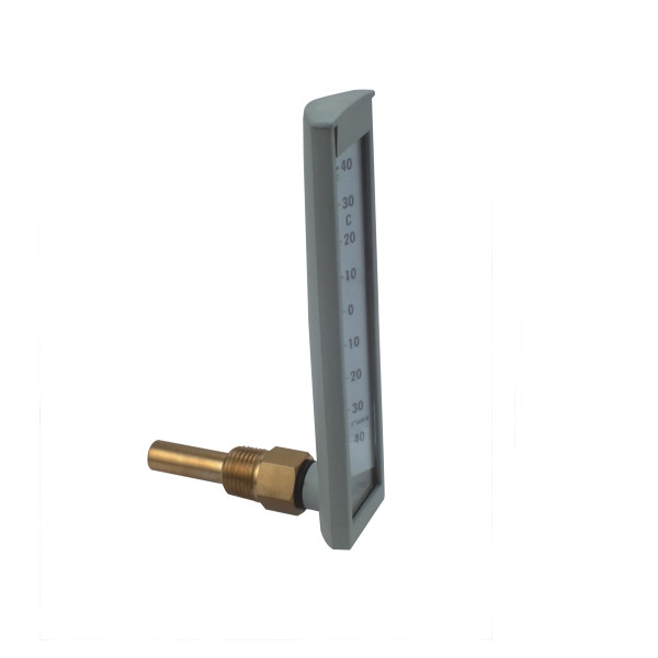Buy 1/4" BSP 110mm Blue Liquid Industrial Glass Thermometer 40C at wholesale prices