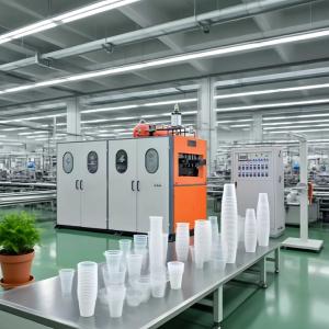 PLC Controlled Disposable Plastic Cup Making Machine