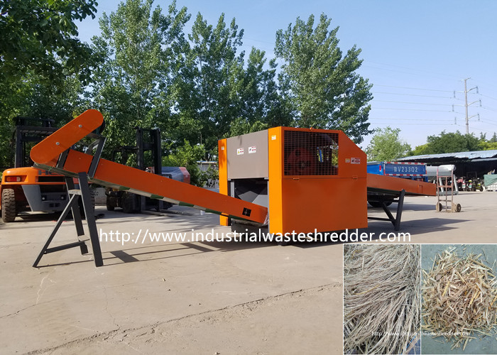 Quality Crop Straw Campanulaceae Stem Shredder Machine Power Saving Large Capacity for sale
