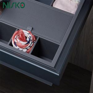 Underwear Lingerie Wardrobe Clothes Organizer Pull Out Leather Crafted