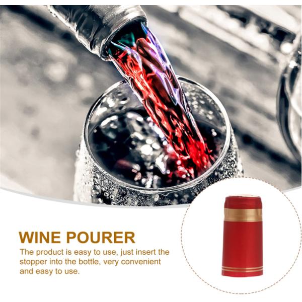 Glass Bottle Heat Shrink Capsule Custom Size For Straight Mouth Bottles