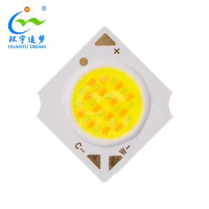 1313 Dimmable CCT 3000K+6000K LED COB Flip Chip 3W*2 For Commercial Light