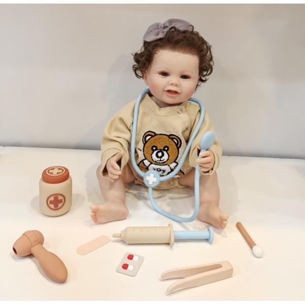 ODM Silicone Infant Toys With Doctor Role Playing Functionality 8-Piece Role Play