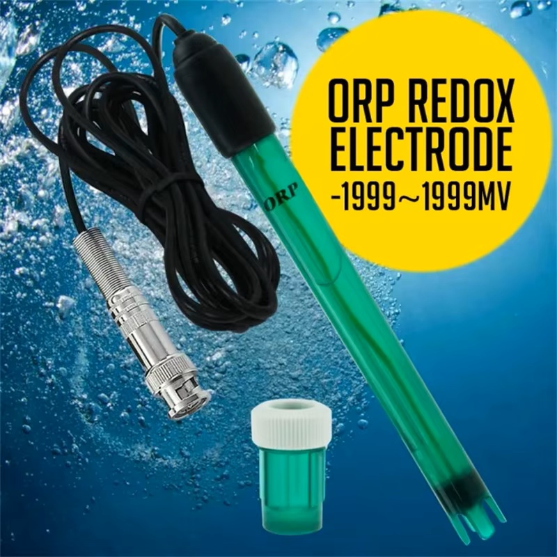 Replacement ORP Redox Electrode, 300cm Cable with BNC Connector, Compatible with Most ORP Meters