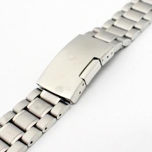 CE Certificate Mesh Watch Bracelet , 20mm Butterfly Clasp Watch Strap