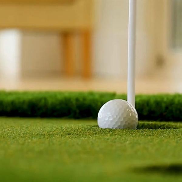 Buy 13mm Green Golf Artificial Turf For Sports Events With 230 Stitches/M Stitch Rate And 6500 Dtex at wholesale prices