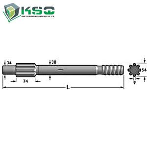 Quality Atlas Copco Drill Shank Adapter COP1038HD,COP1238,COP1038HL for sale