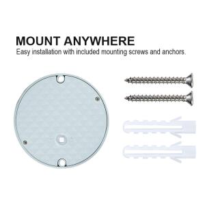 Constantly Bright Solar Deck Lights Silicon 600MAH Outdoor For Highway