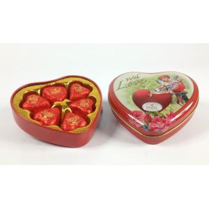 Metal Heart Tin Boxes