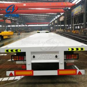 40ft Flatbed/Skeleton Container Semi Trailer Customizable for Customer