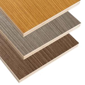 Density 680-830KG/M3 2-25mm 1220*2440mm MDF Melamine Film Sheet for Indoor