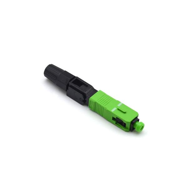 Buy CATV Pre Polished SC APC Fiber Optic Fast Connector at wholesale prices