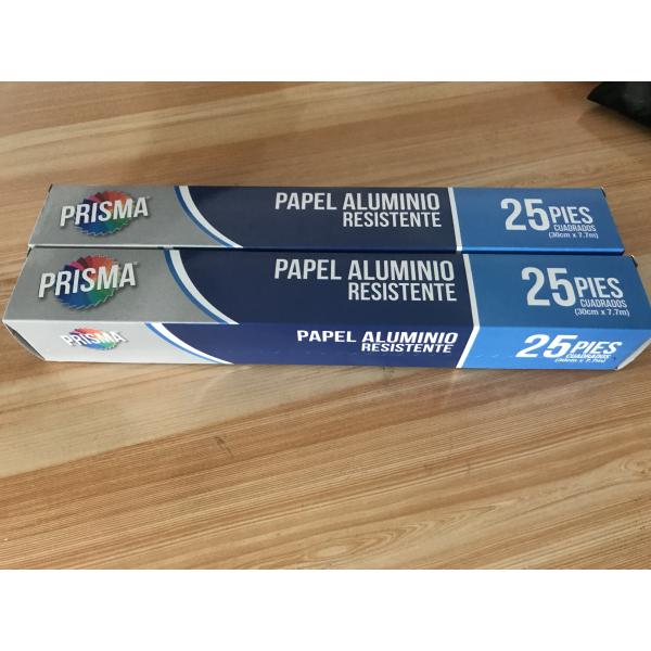 Buy Silver Food Wrapping Foil , Chocolate Wrapping Paper Aluminum Foil Paper at wholesale prices