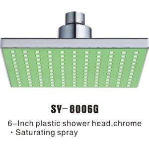 Square Colorful Shower Head