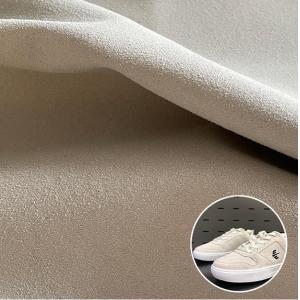 1.37m Width Sustainable Synthetic Leather Suede 1.4mm Thickness