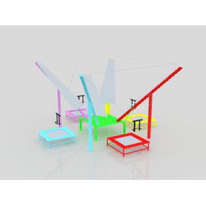 Rope Mobile Inflatable Jump Park Children Bungee Trampoline Jumping