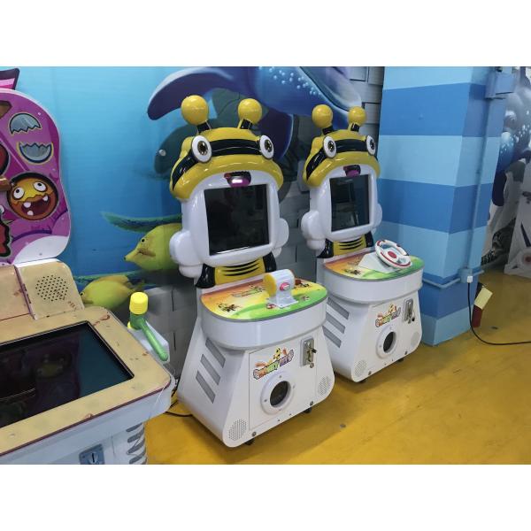 Attractive Kids Electric Racing + Arcade Fishing Game Machine 1 Year Warranty