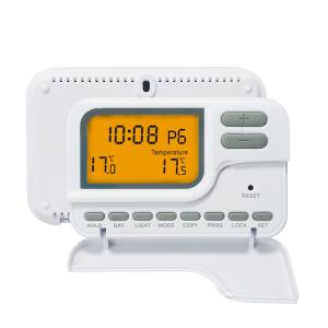 White 7 Day Programmable Digital Underfloor Heating Thermostat With NTC Sensor