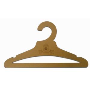 Printed Coat Cardboard Hangers Kraft 2MM Cardboard Clothes Hangers