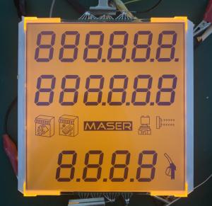 Quality 7segment Custom Lcd Panel Display Graphic Module With Backlight for sale