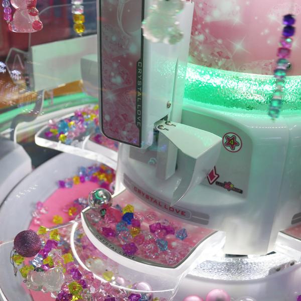 Arcade Coin Operated Game Machine Luxury Crystal Gift Timing 150*150*130cm