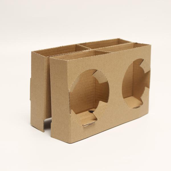 Customized Printable Bakery Packaging Box Disposable Rectangle Paper Cup Pad