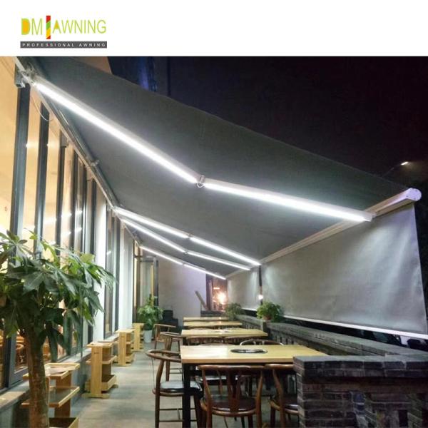Buy Full Cassette Retractable Awning Outdoor Durable Electric Automatic Motorized at wholesale prices