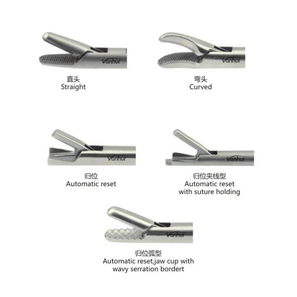 Class II Surgical 5mm Reusable Gun-Shaped Straight Needle Holder Forceps Laparoscopic Instrument