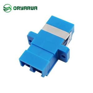 LC Duplex Fiber Optic Adapters FTTB Welding Mold With Flange