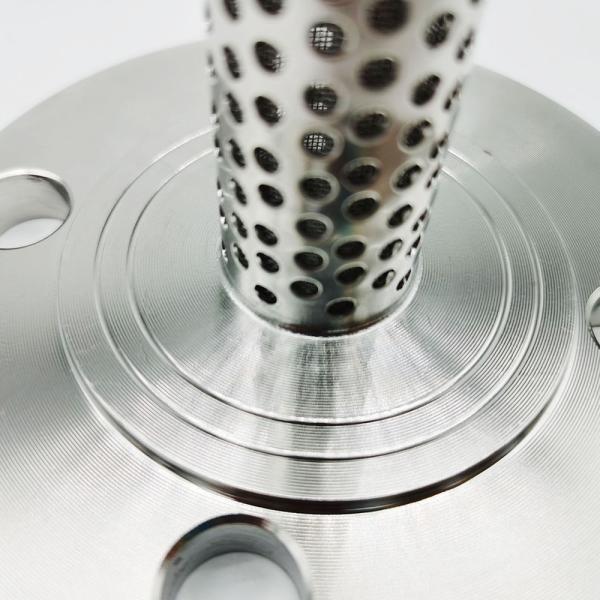 2.3-4 Customized Metal SS Stainless Steel Perforated Filter Cartridge ( Strainer Element ) For Treatment Filtration