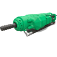 Compressed Air HC95LQ Montabert Rock Drills Heavy Duty 186kg