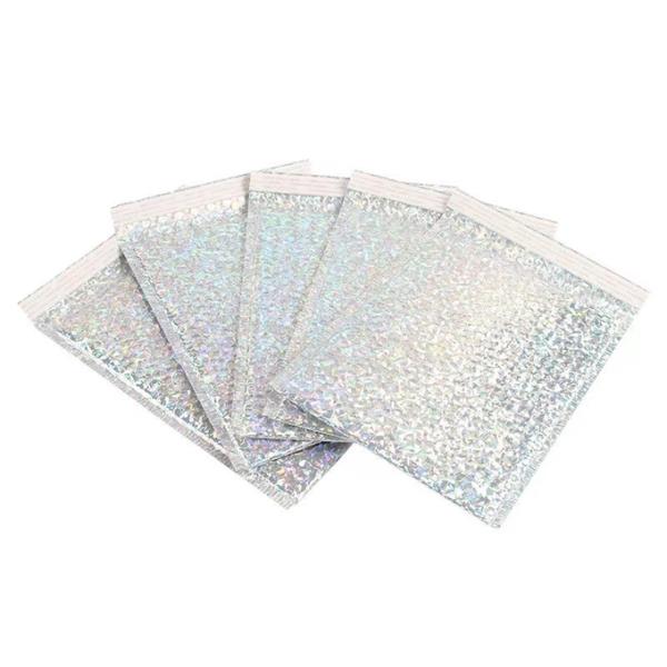 PE Aluminized Film Metallic Poly Mailers 180GMS-220GMS
