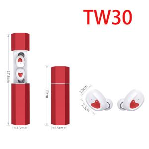 Threat Warning System Dustproof TW30 Waterproof Wireless Earphones
